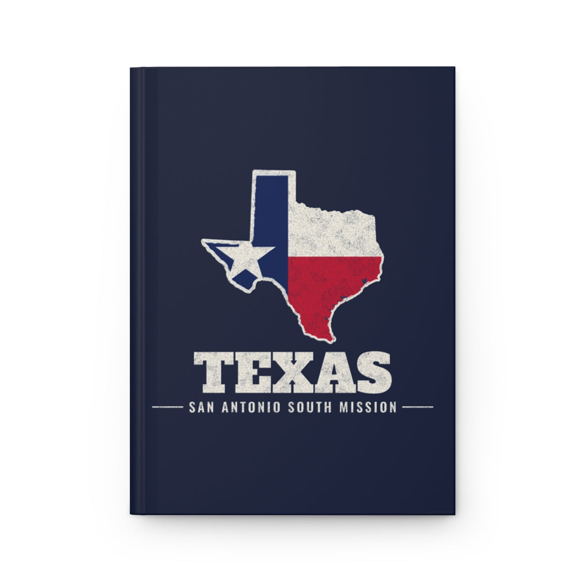 Texas San Antonio South Mission flag map journal by Weak Things