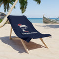 Thailand Bangkok East Mission flag map beach towel by Weak Things