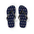 Thailand Mission flag map flip flops by Weak Things view 2