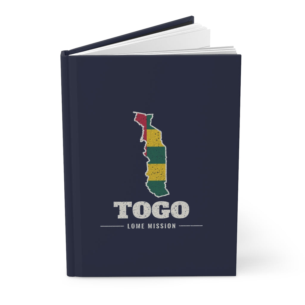 Togo Lome Mission flag map journal by Weak Things view 3