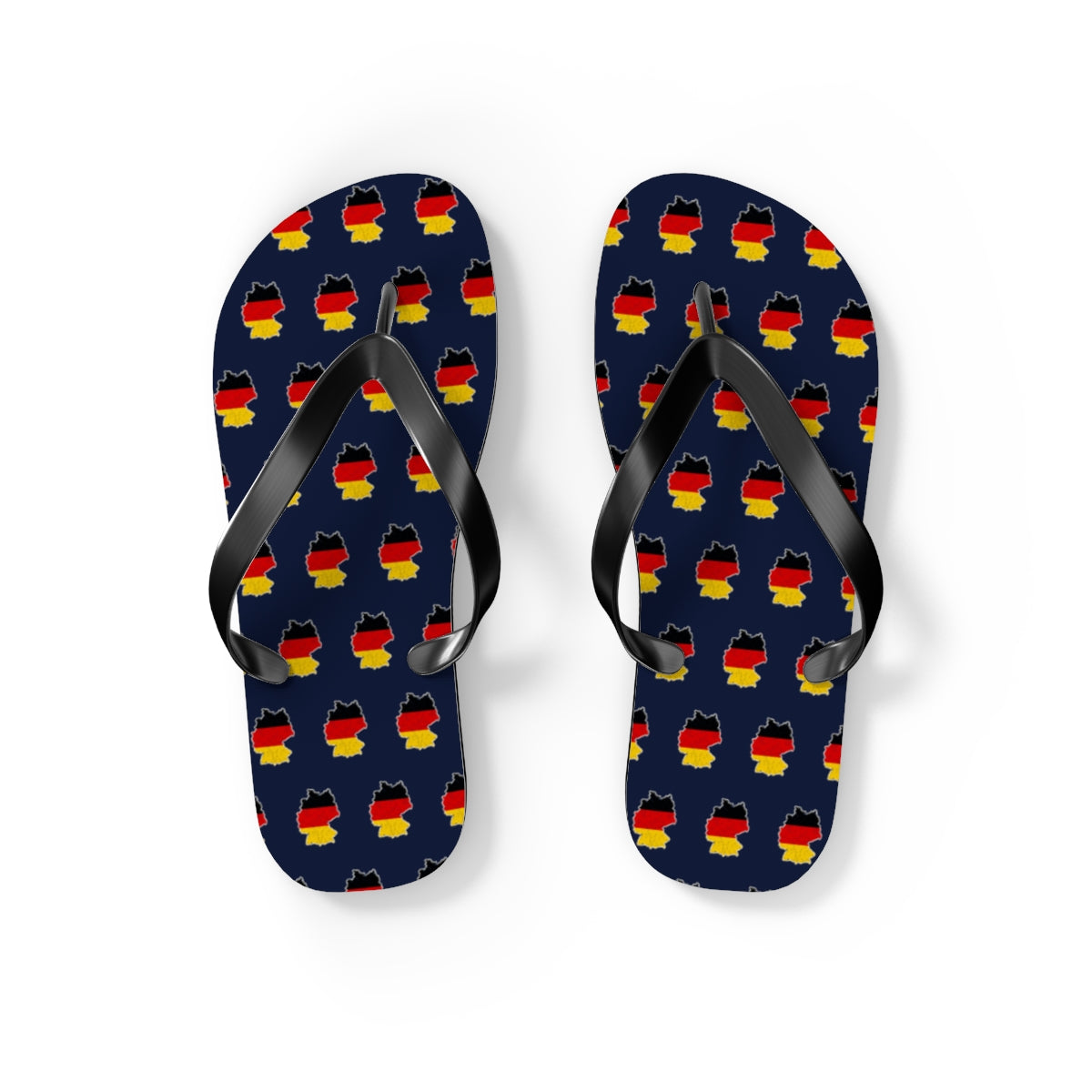 Turkey Mission flag map flip flops by Weak Things view 2