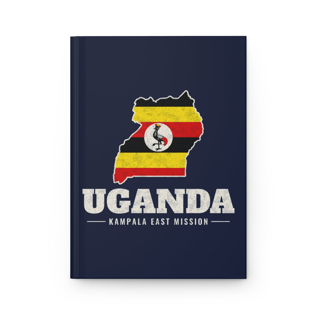 Uganda Kampala East Mission flag map journal by Weak Things