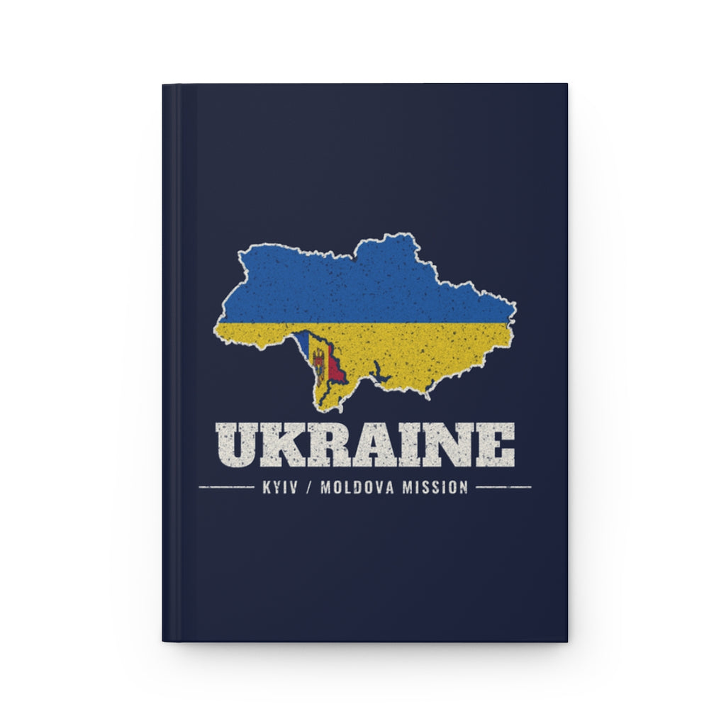 Ukraine Kyiv/Moldova Mission flag map journal by Weak Things