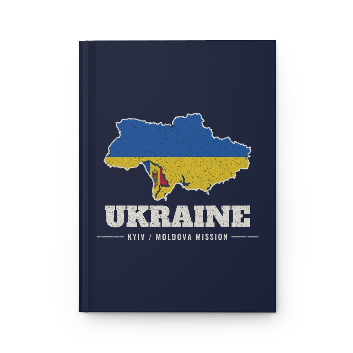 Ukraine Kyiv/Moldova Mission flag map journal by Weak Things