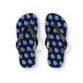 Uruguay Mission flag map flip flops by Weak Things view 2
