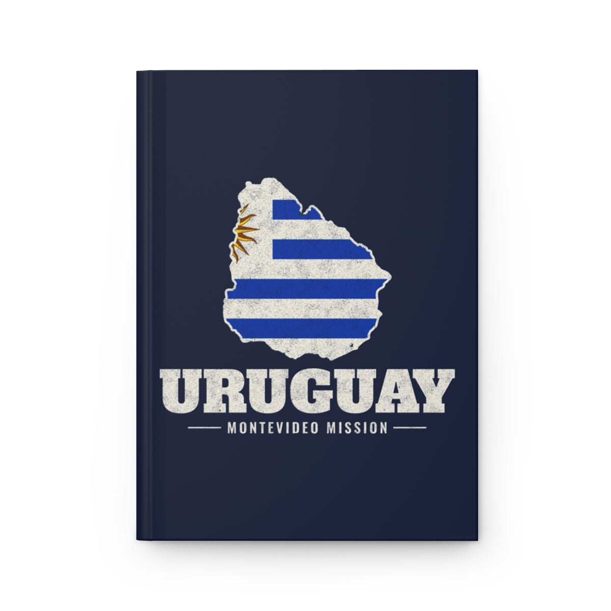 Uruguay Montevideo Mission flag map journal by Weak Things