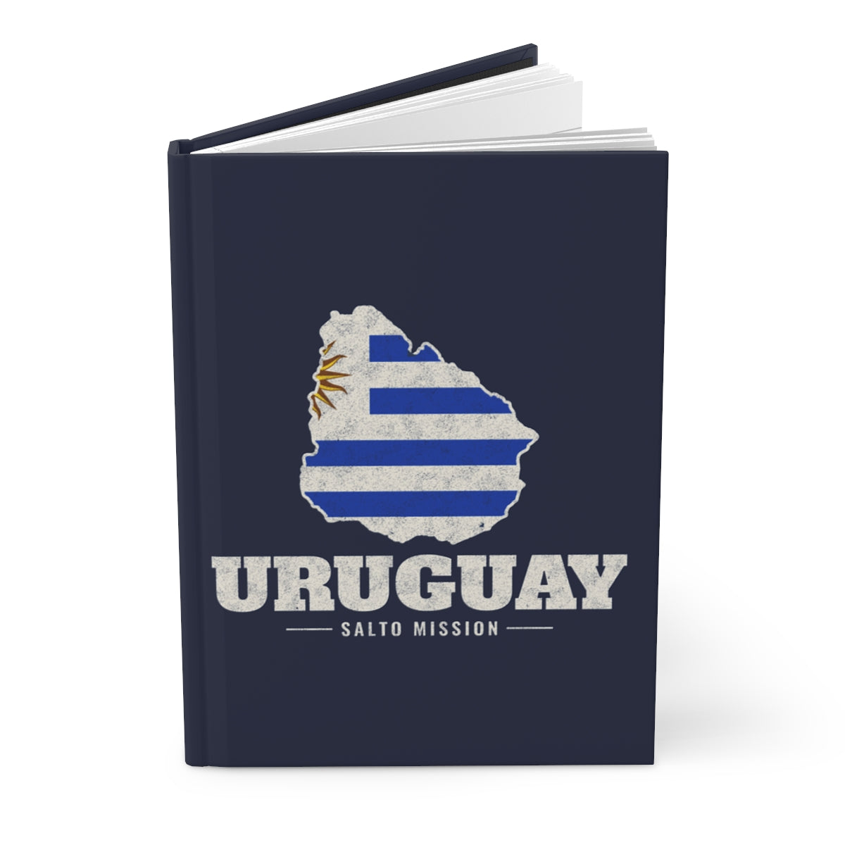 Uruguay Salto Mission flag map journal by Weak Things view 3