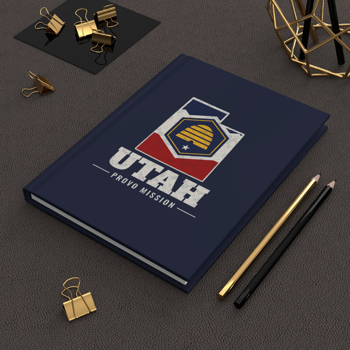 Utah Provo Mission flag map journal by Weak Things view 2
