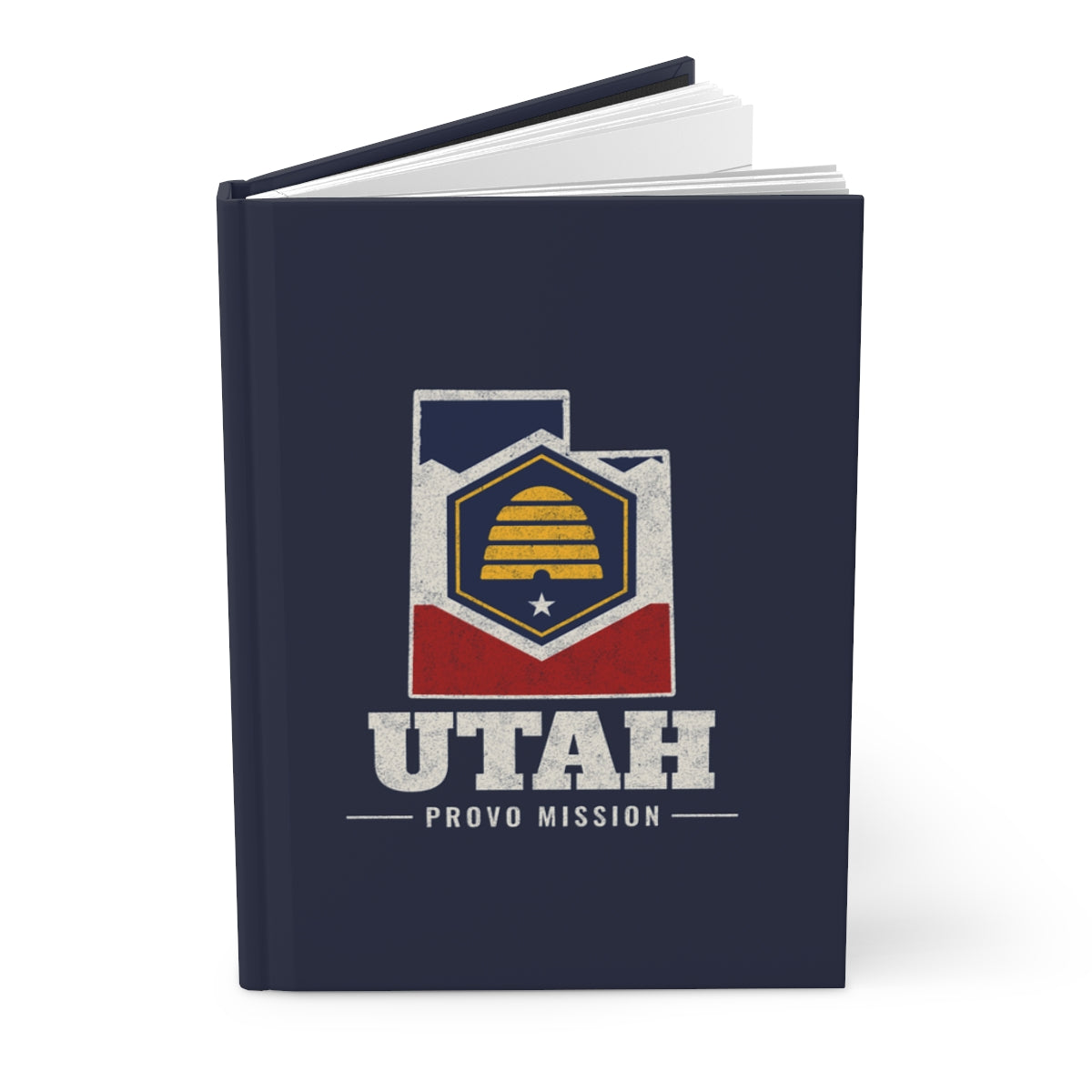 Utah Provo Mission flag map journal by Weak Things view 3