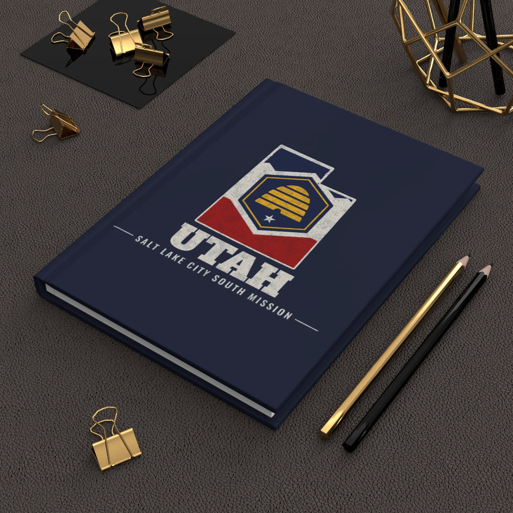 Utah Salt Lake City South Mission flag map journal by Weak Things view 2