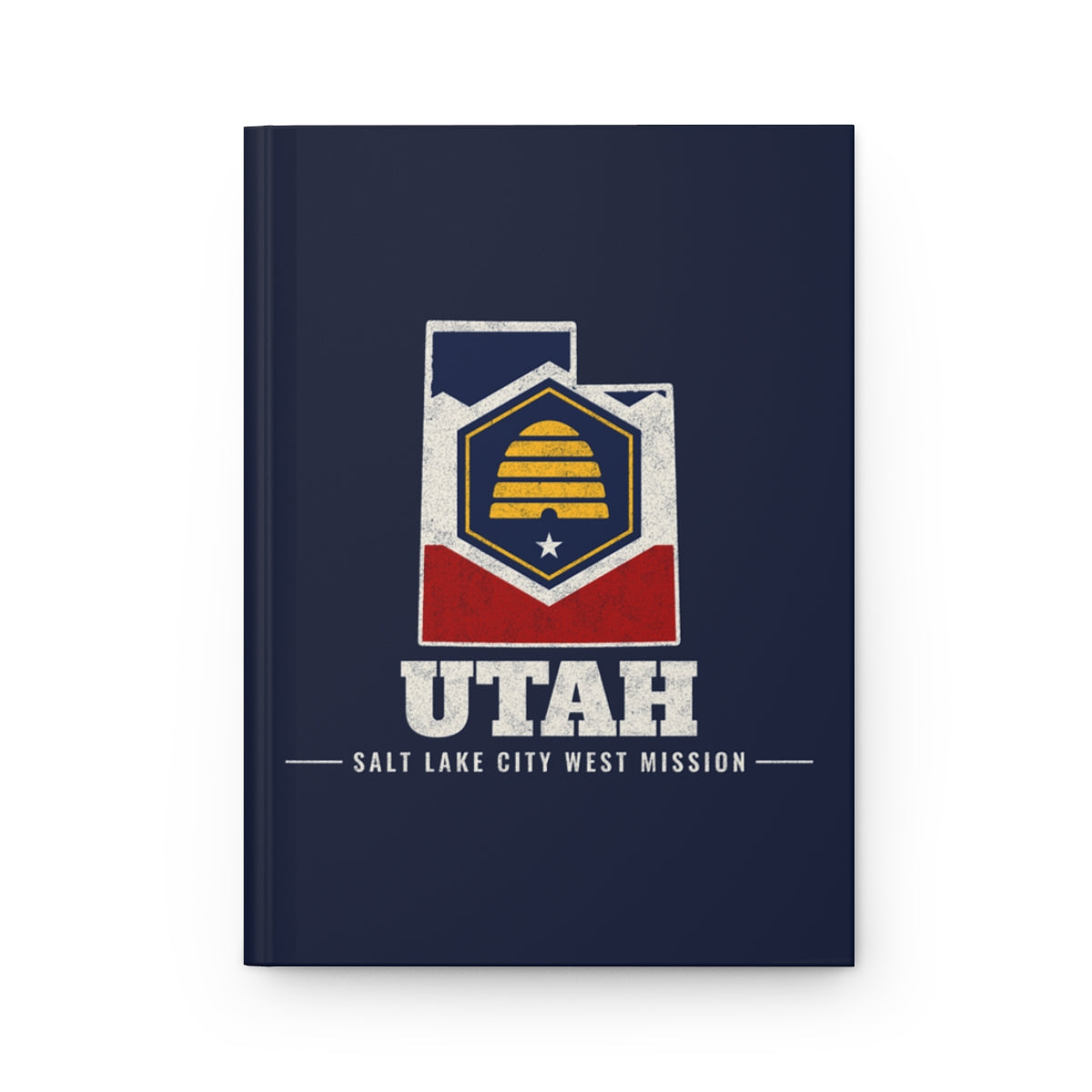 Utah Salt Lake City West Mission flag map journal by Weak Things