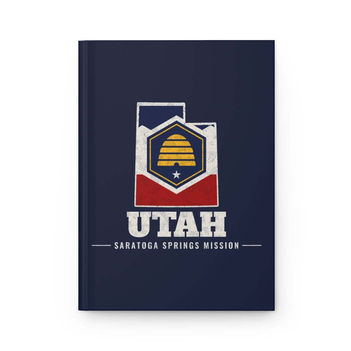 Utah Saratoga Springs Mission flag map journal by Weak Things