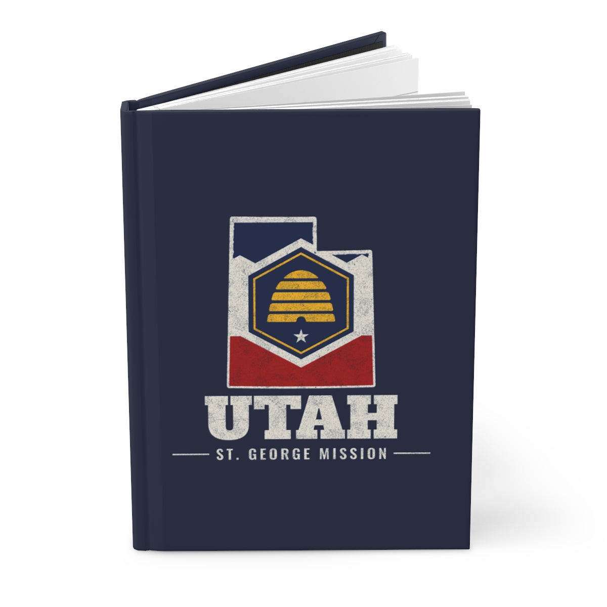 Utah St. George Mission flag map journal by Weak Things view 3