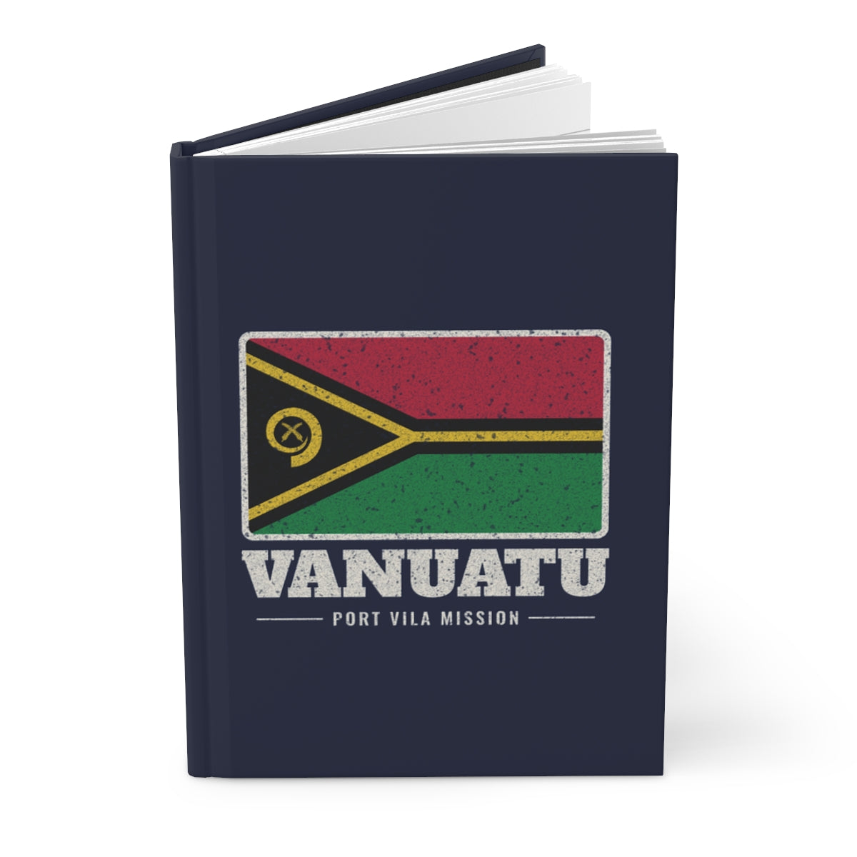 Vanuatu Port Vila Mission flag map journal by Weak Things view 3