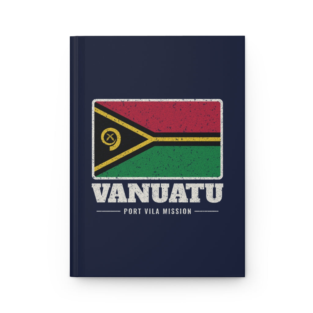 Vanuatu Port Vila Mission flag map journal by Weak Things
