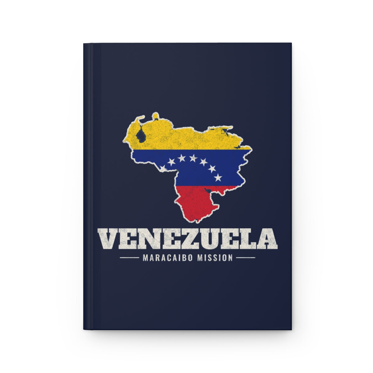 Venezuela Maracaibo Mission flag map journal by Weak Things