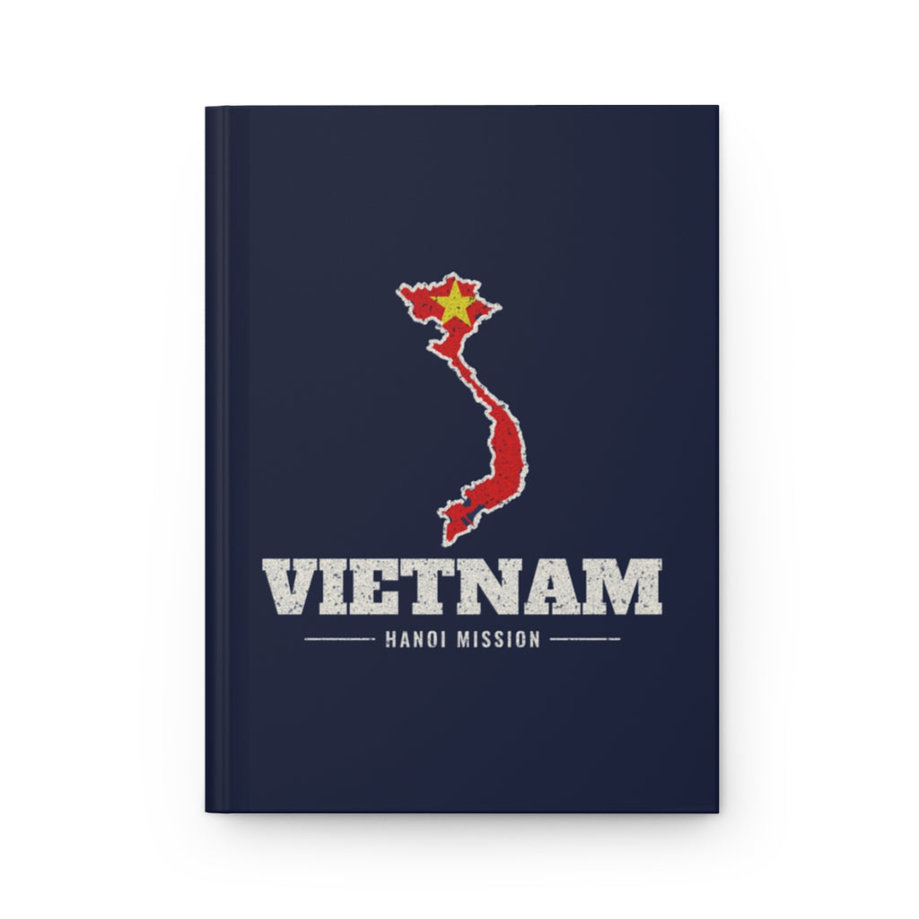 Vietnam Hanoi Mission flag map journal by Weak Things