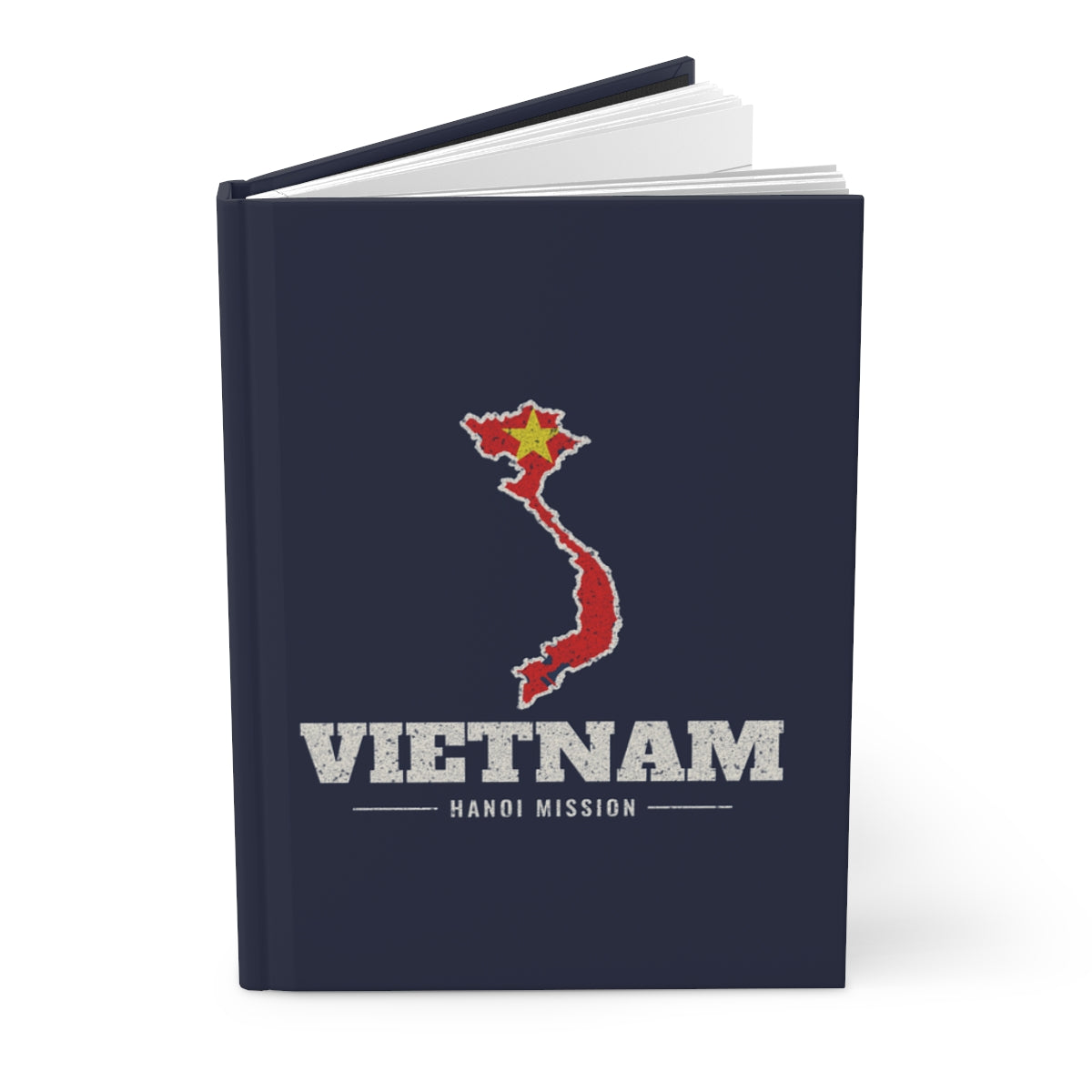 Vietnam Hanoi Mission flag map journal by Weak Things view 3