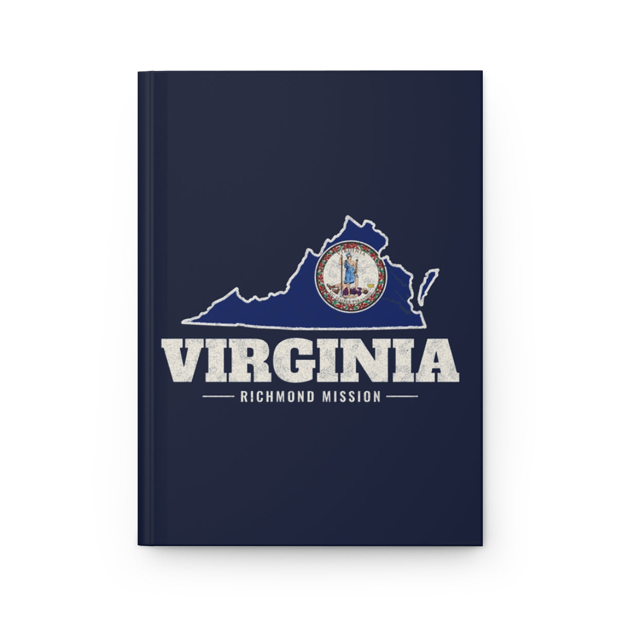 Virginia Richmond Mission flag map journal by Weak Things