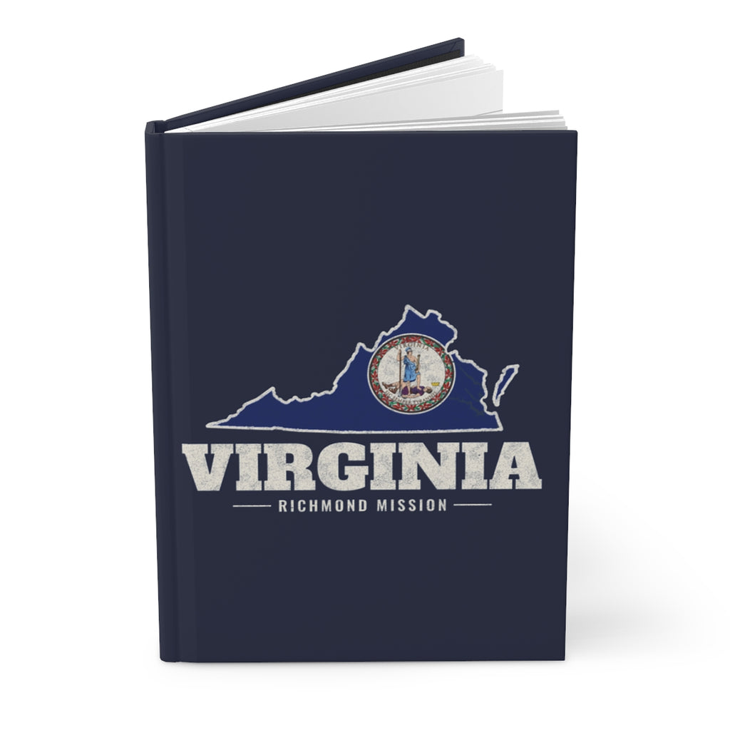 Virginia Richmond Mission flag map journal by Weak Things view 3