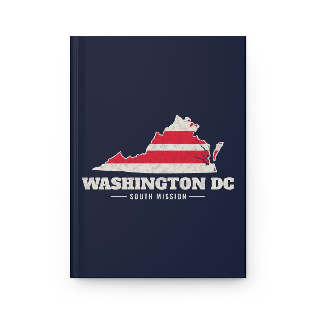 Washington DC South Mission flag map journal by Weak Things