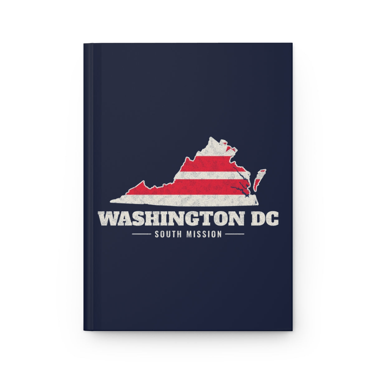 Washington DC South Mission flag map journal by Weak Things
