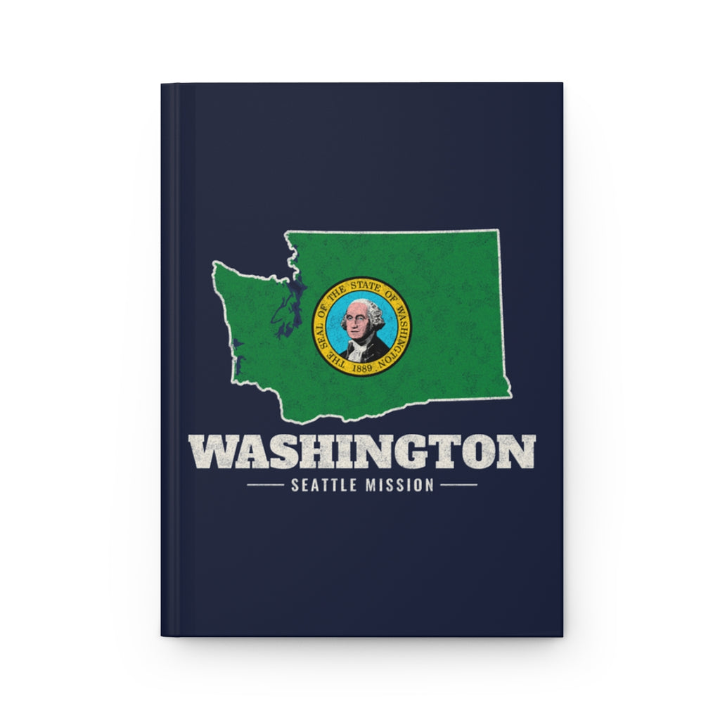 Washington Seattle Mission flag map journal by Weak Things