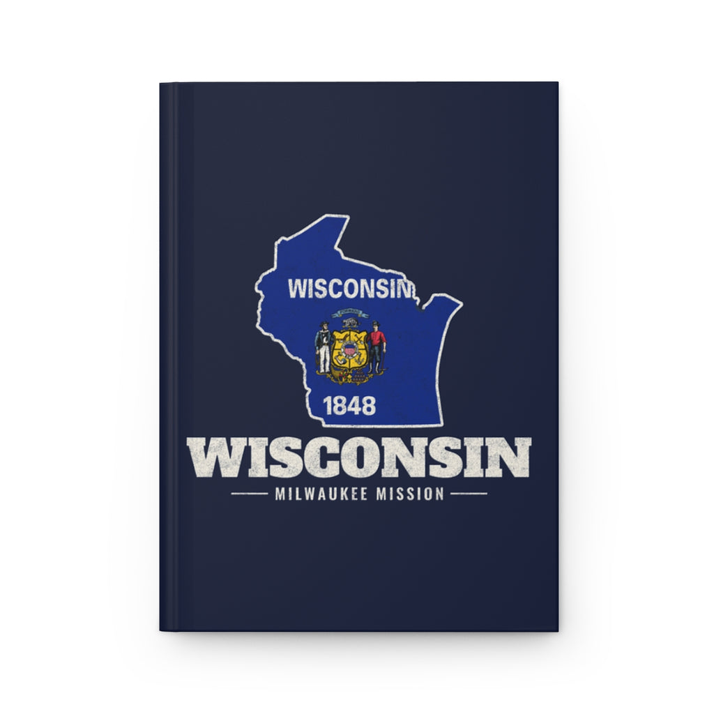 Wisconsin Milwaukee Mission flag map journal by Weak Things