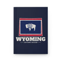 Wyoming Cheyenne Mission flag map journal by Weak Things