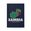 Zambia Lusaka Mission flag map journal by Weak Things