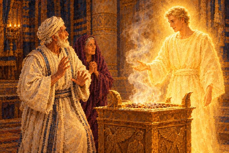 An Angel in the Temple